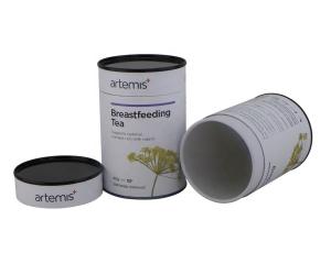 Quality Varnishing Paper Composite Cans 120gsm Material , Cardboard Tube Packaging wholesale