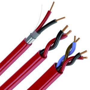 Quality 2 cores 2x1.5mm2 Tinned Copper Siliconande Rubber Low Smoke Fire Alarm Cable 2x1.5mm2 wholesale