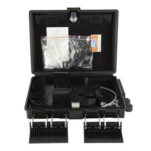 Quality 16 Core Black Carton Fiber Optic Distribution Box for FTTH Wall Mounted Terminal Box wholesale