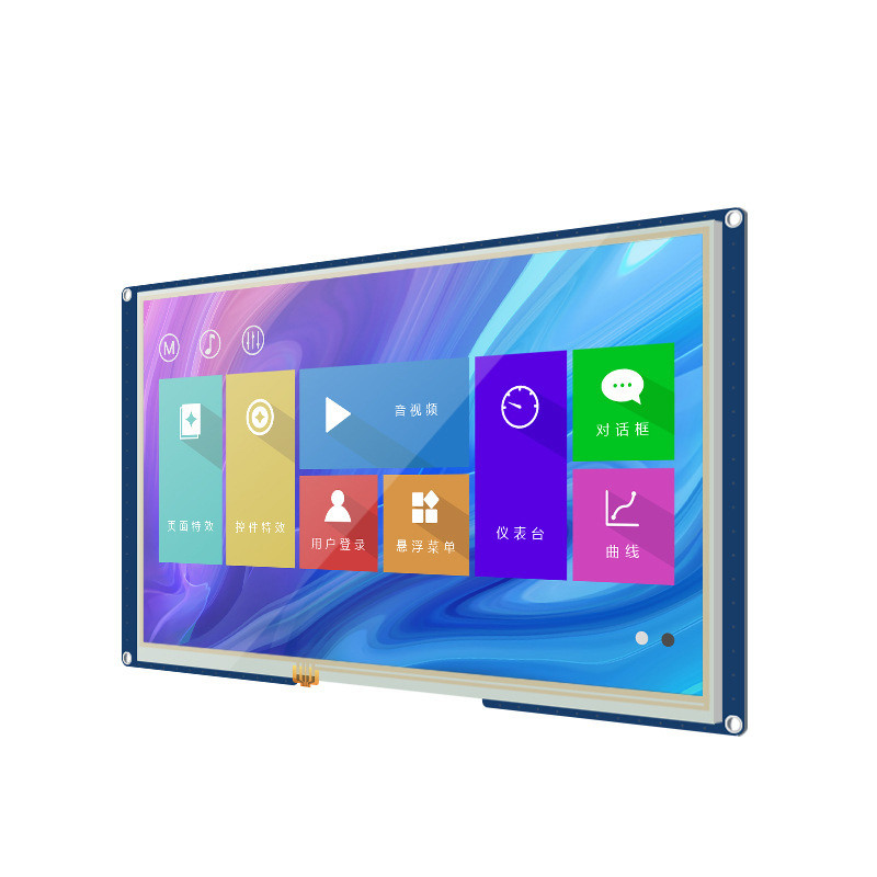 10.1 Inch Uart Tft Display ， 1024x600 300c/D HDMI Interface Touch Panel