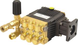 Quality FLOWMONSTER diesel/gasoline engine driven washer pump PC-1020 brass high pressure triplex plunger pump 170Bar 15LPM wholesale
