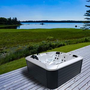 Quality Colorful Led Light Freestanding Acrylic Outdoor Massage Spa Hot Tub wholesale