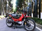 Single Cylinder Chrome CUB Motorcycle 125cc Motocross Bike 2.1l Off Road Dirt