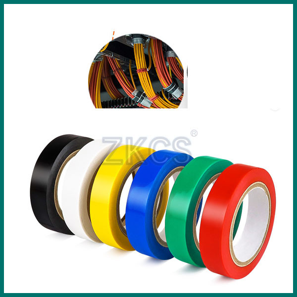 Flame Retardant And Insulation PVC Electrical Tapes For Cable Protection