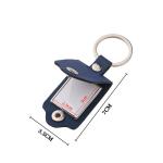 Custom Blank Sublimation Leather Photoframe Keychain Multifunctional DIY Leather