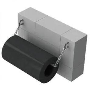 Quality Black Cylindrical Marine Fenders Durable Fenders For High Impact And Low Maintenance wholesale