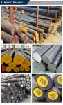 High Toughness Q345 Carbon Steel Round Bar Astm 1000-12000mm Length