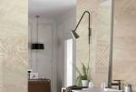 Gray Indoor Marble Look Porcelain Tile 400x800 mm Size 10mm Thickness