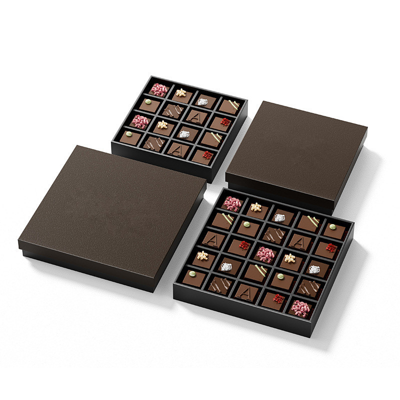 Colorful Food Packing Boxes Customized Chocolate Cardboard Packaging Boxes