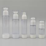PET 64g 80ml Cosmetic Airless Pump Bottle