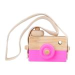 Let'S Make 1Pc Wooden Baby Toys Fashion Camera Wood Pendants Montessori Toys For