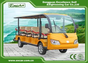 Quality Environmentally Friendly Gasoline Golf Cart , Electric Tourist Bus For Resort wholesale
