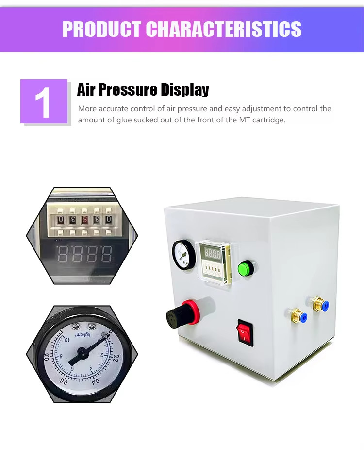 CLX-MC02 Optical fiber MPO/MTP connector ferrule glue suction machine MPO patch cords production equipment