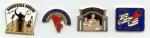 Metal pin, lapel pin, football pin, emblem, enamel badge, printing badge,