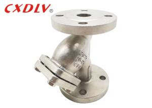 Quality GB PN16 Oil Water Y Style Filter Valve High Temperature Remove Impurities wholesale