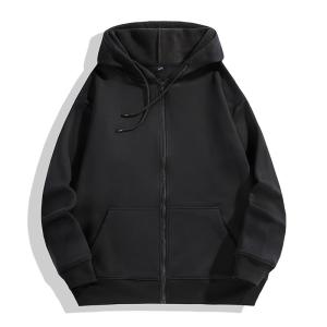 Quality Men'S Soft Fleece Hooded Sweatshirt With Pocket Casual Zip Up Athletic Hoodie wholesale