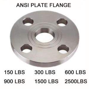Quality Forged steel flange ANSI B16.5 PLATE FLANGE wholesale