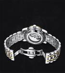 KINYUED Luminous clock hands man stainless steel wristwatches automatic