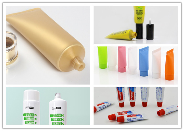 Laminated Plastic Tube Head Enclosed For 35mm Round Tube Body Lotion