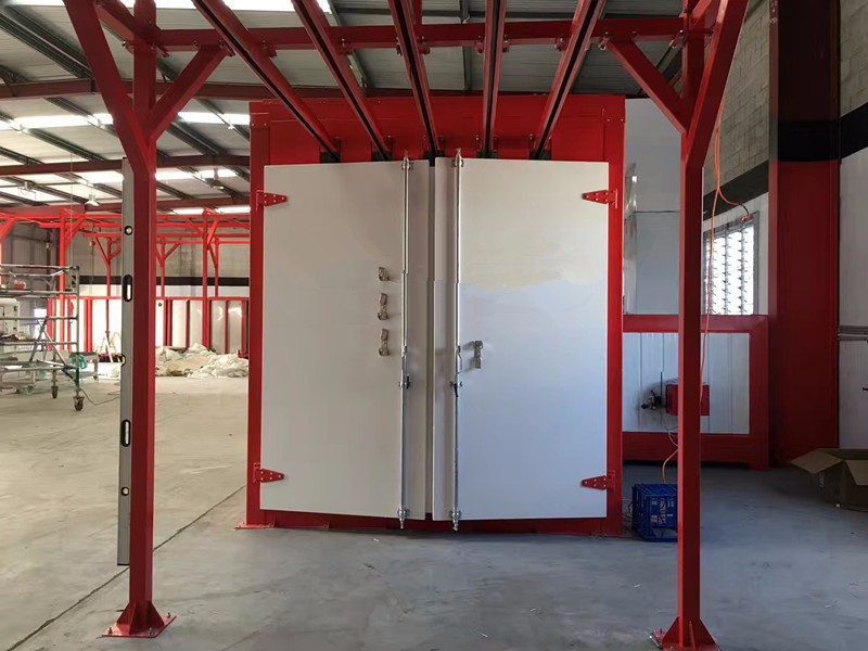 PP Horizontal Powder Coating Line Aluminium Powder Coating Plant CE