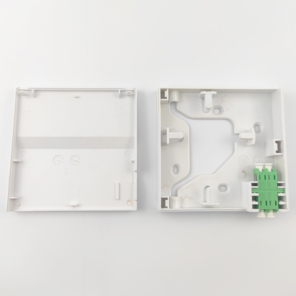 5 Wired LAN Network Best for 1 Core LC APC Plastic Fiber Optic Faceplate Socket Panel