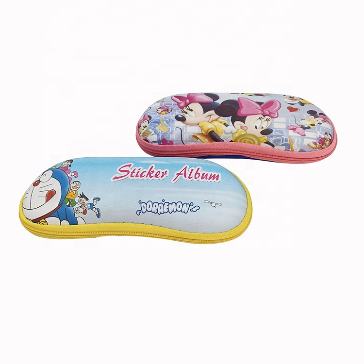 Custom Logo Personalised Kids Glasses Case Anti Pressure Irregular