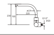Earthenware Ammunition Cartridge Metering Faucet For Kitchen And Dish Refurbishment