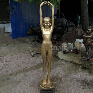 Quality Bronze Kleine Ballerina Water Fountain Sculpture Large Brass Garden Fountains wholesale