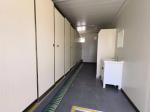 Modern Look Prefabricated Container Toilet for Shop or Villa Aluminum Alloy