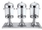 8L 16L Stainless Steel Juice Dispenser Sliver Color Construction For Durability