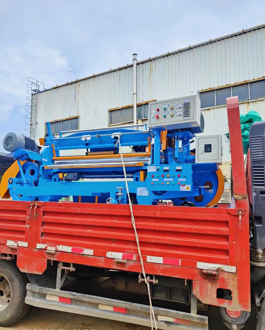 3700*1250*2000 High Speed EVA Splitting Machine with Long Service Life