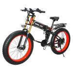 S11 Fat Folding Electric Bike 4-6 Hours Charging 14AH Battery Capacity