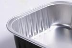125ml square aluminum foil sealed box