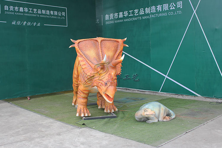 Remote Control Life Size Electronic Dinosaur With Mouth Open And Close