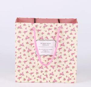 Quality Custom Luxury Gift Garment Paper Shopping Bags With Logo Print wholesale