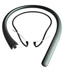 Customized Earphone Components Neckband Bluetooth Earphones Silicone Neckband