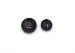 Concave Large ing Buttons 4 Holes Good Wear Resistance For Gray Blazer
