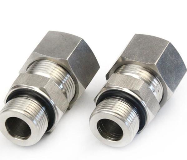 JIS Standard Stainless Steel Hydraulic Hose Adapter Bsp Metric Adapter for