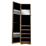 Rotating Mirror Jewelry Armoire