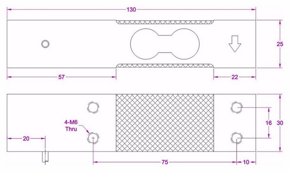 20kg load cell 0-10V