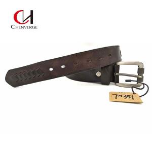 Quality Antiwear Genuine Leather Braided Belt wholesale