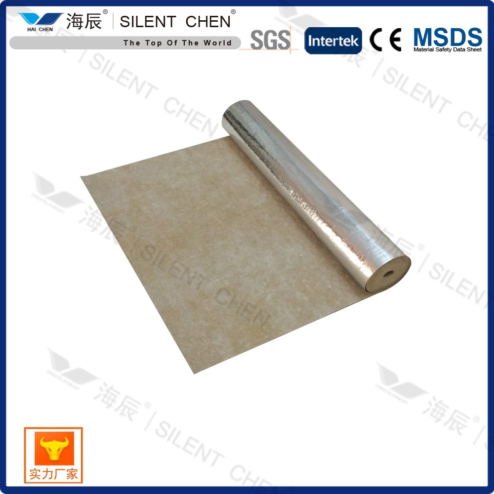 Silent Chen 3mm Rubber Carpet Underlay For Hardwood Floors ISO9001
