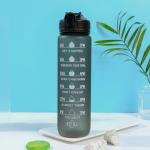 Leakproof BPA Free Personalized Motivational Drinking Water Bottle With Hourly
