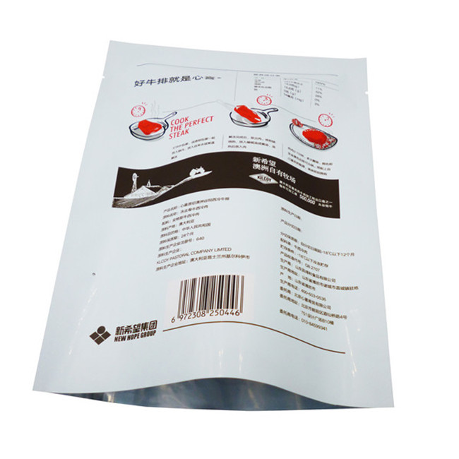 Marinated Steak Aluminum Stand Up Pouch 21cm*16cm Heat Sealing
