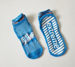 Quality Custom Anti Foul Gravity Trampoline Socks , Anti Bacterium Jump Zone Socks wholesale