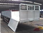 SINOTRUK 40ft Heavy Duty Semi Trailers Cargo Truck 2 / 3 Axles With 40-60 Tons