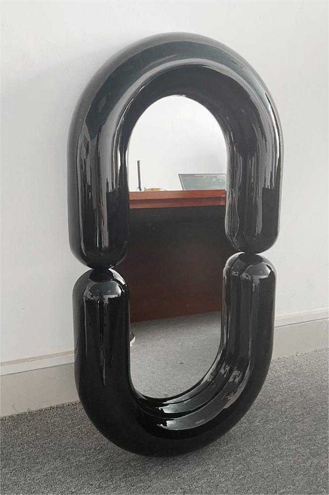 Oval Bathroom Led Wall Full Length Mirror Hanging Vanity Tall Mirror