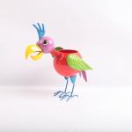 Low Maintenance and Weatherproof Metal animal flower pot stand Garden Sculptures