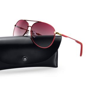 Quality UV400 Metal Polarized Sunglasses Retro TAC Four Leaf Clover Sunglasses wholesale