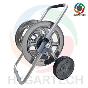 Quality 1/2 Inch Metal Hose Reel Cart Trolley For Hose Storage And Transport wholesale